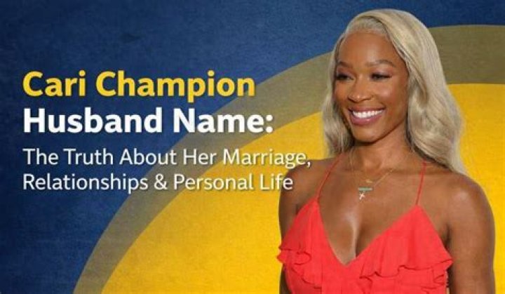 Is Cari Champion married? Wiki Wife, Married, Wedding, Salary